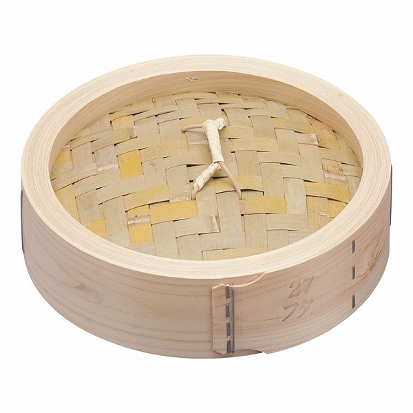 中華セイロ 蓋 27cm 桧 ATY18027