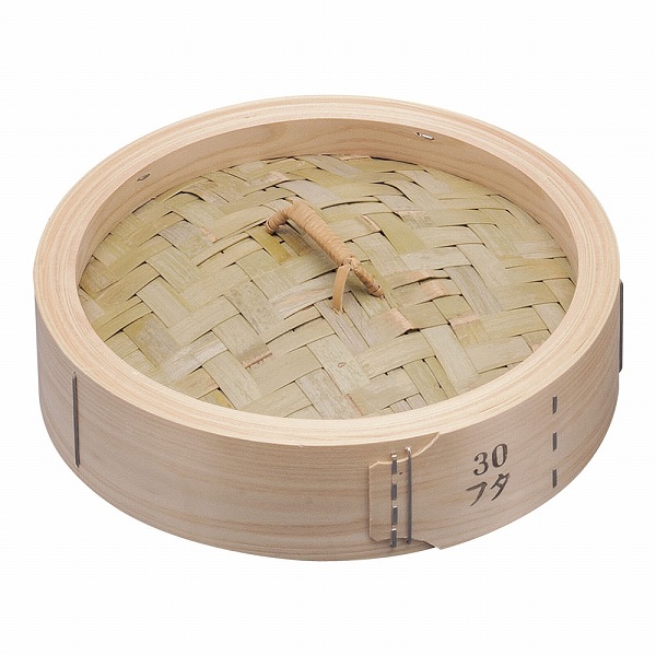 中華セイロ 蓋 30cm 桧 ATY18030