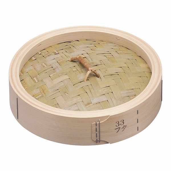 中華セイロ 蓋 33cm 桧 ATY18033