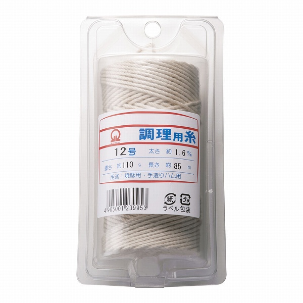Yahoo! Yahoo!ショッピング(ヤフー ショッピング)綿 調理用糸 12号 110g Vパックタイプ ATY37012