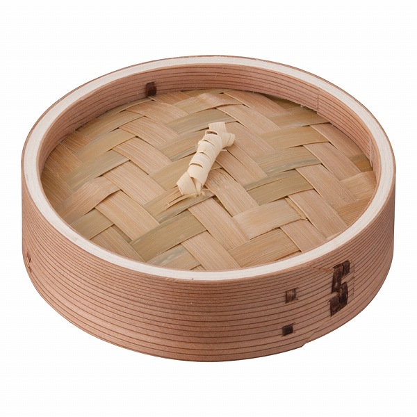 杉 中華セイロ 蓋 15cm 安心コート加工 ATYB403