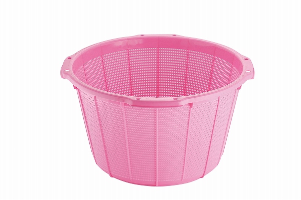 セキスイ(Sekisui) ザルカゴ ピンク ポリエチレン ＃30(AZL42302)