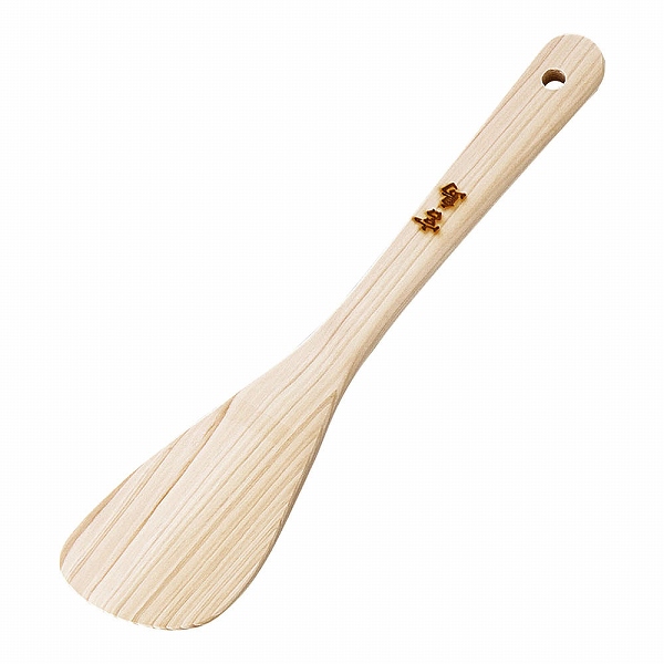 調理へら 丸 檜 BHL3501