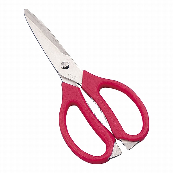 TKG キッチンバサミ レッド 20cm ステンレス BHS2901