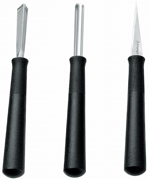 GSホームプロダクツジャパン カービングツール オリジナルセット トライアングル 入数：1セット(3本組) BKC1901
