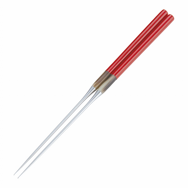 インテックカネキ 歌舞伎調 盛箸 朱 150mm BML1201