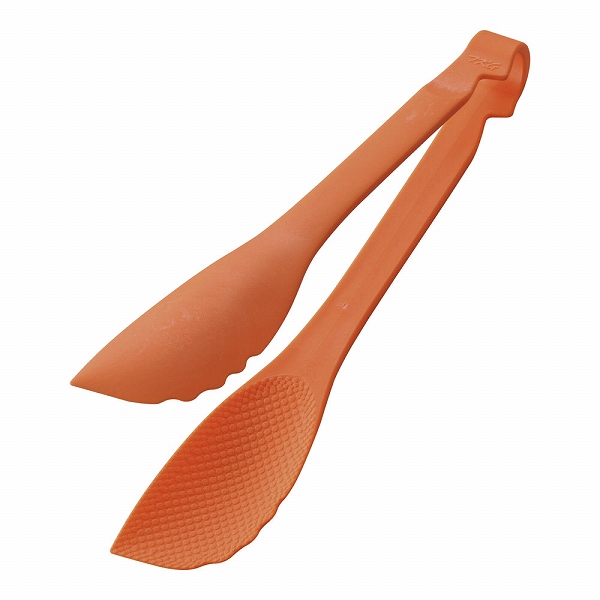 Yahoo! Yahoo!ショッピング(ヤフー ショッピング)TKG マジックサービングトング オレンジ 24cm ダブルエンボス BMS1432