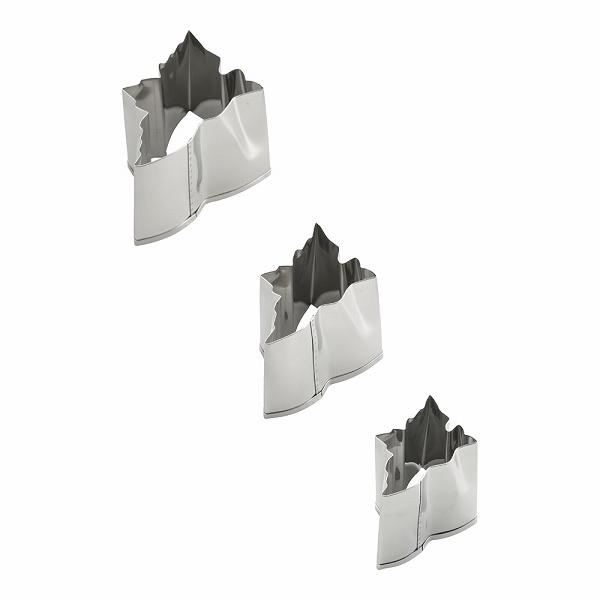 18-8 本職用厚口抜型 鶴 入数：1セット(大中小) BNK06004