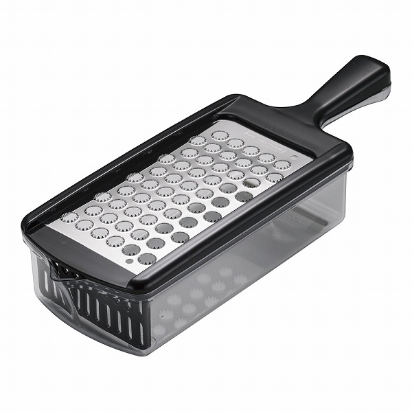 アルティス(Artis) ステンレス製おろし器 おろしぼり 黒 BOLA103