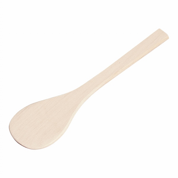 木製 丸スパテル 45cm ブナ BSP01045