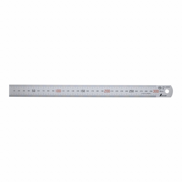 �V��������(Shinwa Sokutei) ���� �V���o�[ 30cm �X�e�����X 13013(BSY09013)