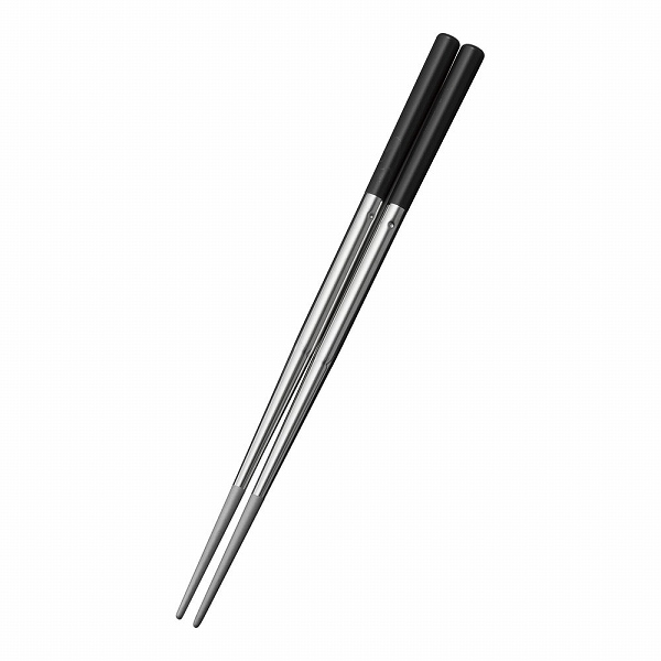 プラ付取り箸 23cm 18-8ステンレス BTL13