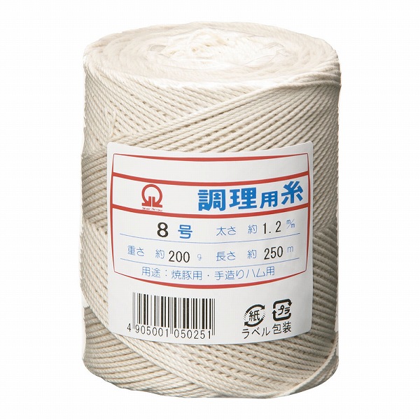 Yahoo! Yahoo!ショッピング(ヤフー ショッピング)綿 調理用糸 8号 200g 玉型バインダー巻 CTY0501