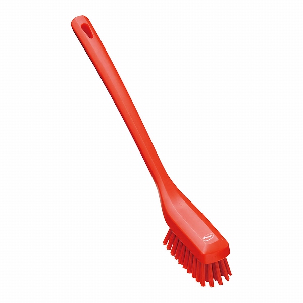 Yahoo! Yahoo!ショッピング(ヤフー ショッピング)Vikan（ヴァイカン） ロングハンドルブラシ レッド スリム 4185（JLV0702）