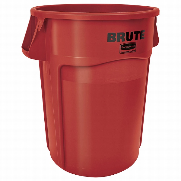 ラバーメイド(Rubbermaid) ユーティリティコンテナ ブルート レッド 166.5L RM264360UT(KBL5313)