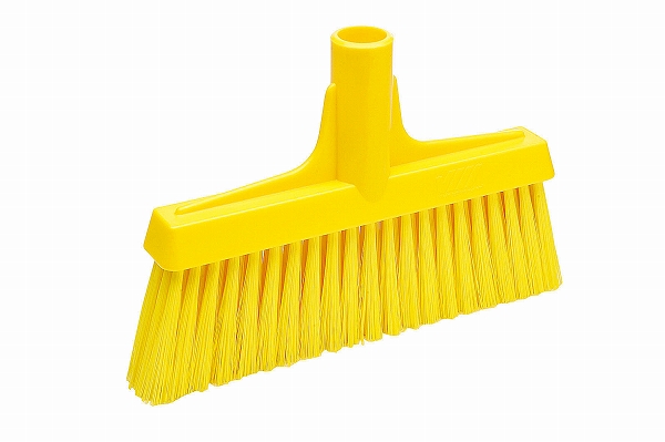 Vikan(ヴァイカン) フロアブルーム イエロー ソフトタイプ ハンドル別売 3104(KHL1903)