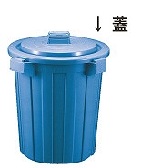 Yahoo! Yahoo!ショッピング(ヤフー ショッピング)セキスイ（Sekisui） ポリペール蓋 ブルー 120L用 P120FB（KPC12100）