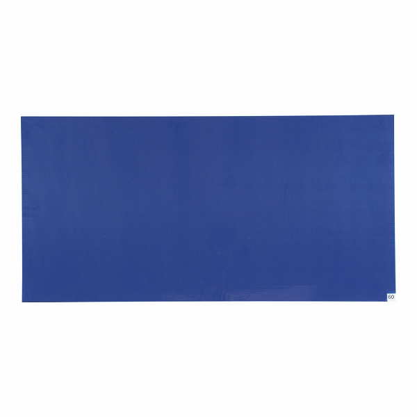 テラモト(TERAMOTO) 粘着マットシートBS 青 600×1200mm 強粘着タイプ 入数：1シート(60枚層) MR-123-743-3(KPY0202)