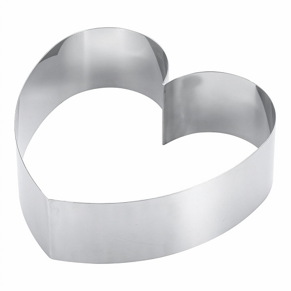 18-8 ウェディングケーキ用リング ハート 小 NLV133