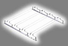 18-8 グラスフレーム 4連 ダブルエントリー PGL6701