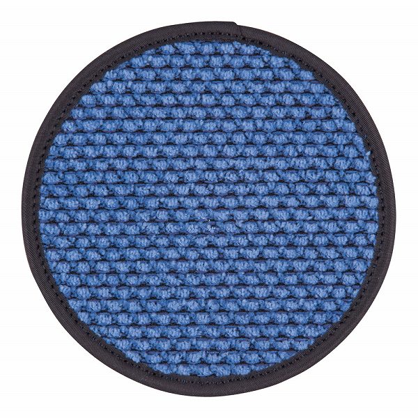 Yahoo! Yahoo!ショッピング(ヤフー ショッピング)コースター ボニータソフト ブルー 丸 φ100mm ポリエステル PKCG34A