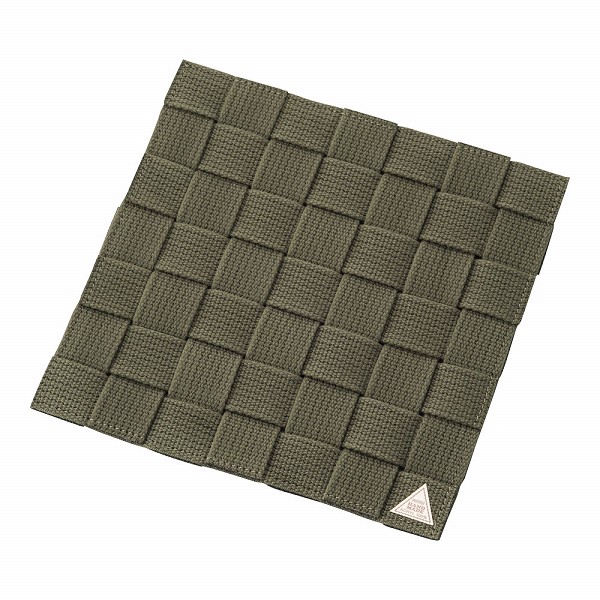 シンビ(Shimbi) アイスペールマット ランチマット-8 グリーン 180×180mm PLV0807