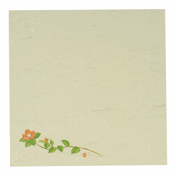 Yahoo! Yahoo!ショッピング(ヤフー ショッピング)アーテック（artec） 5寸懐紙 四季の花 椿 15cm角 入数：1セット（100枚入） S5-15（QKID1）