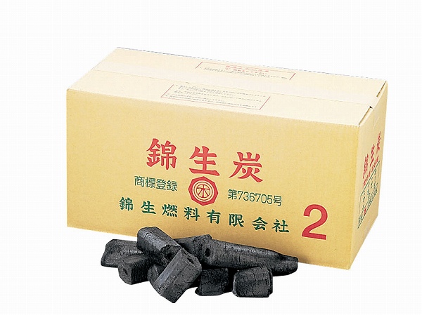 山大焚き物産業(Yamadai) 錦生炭 10kg 2等 鳥取 QMK2401 アウトドア、キャンプ、登山-その他アウトドア燃料