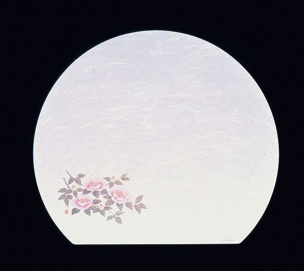アーテック(artec) 尺三半月まっと 山茶花 370×320mm 遠赤抗菌和紙 入数：1セット(100枚入) WH-5(QMT06)