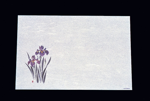 アーテック(artec) 尺三まっと アヤメ 390×264mm 遠赤抗菌和紙 入数：1セット(100枚入) WS-11(QMT28)