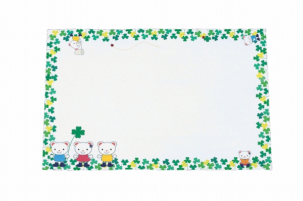 アーテック(artec) お子様テーブルマット クローバー 390×264mm 入数：1セット(100枚入) TE-S01(QMTE101)