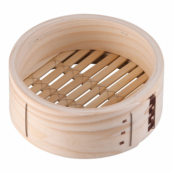 ミニ中華セイロ 身 15cm 松 QSI6401