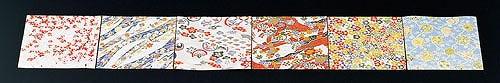 マイン(Mine) 千代紙セット 12cm角 入数：1セット(200枚×6柄入) M33-130(QTY213)