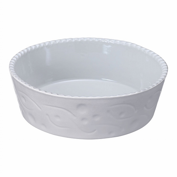 ROYALE(ロイヤル) スフレ 白いこと φ270×85粍 PB700-27(RLI425) 食器、グラス、カトラリー-キッチン、日用品、文具