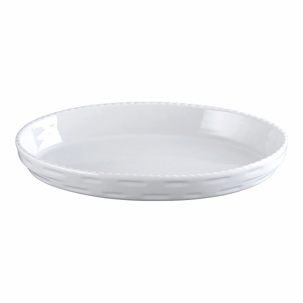 ROYALE(ロイヤル) 小判グラタン皿 白いこと 380×230×53粍 スタッキング PB240-38(RLI9006) その他食器、カトラリー-食器、グラス、カトラリー-キッチン、日用品、文具