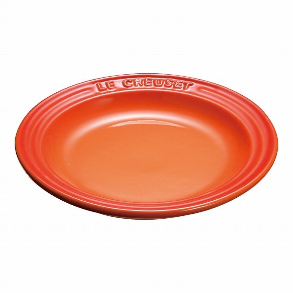 ル・クルーゼ(Le Creuset) ラウンド・プレート オレンジ 15cm 910140-15(RLK0915)