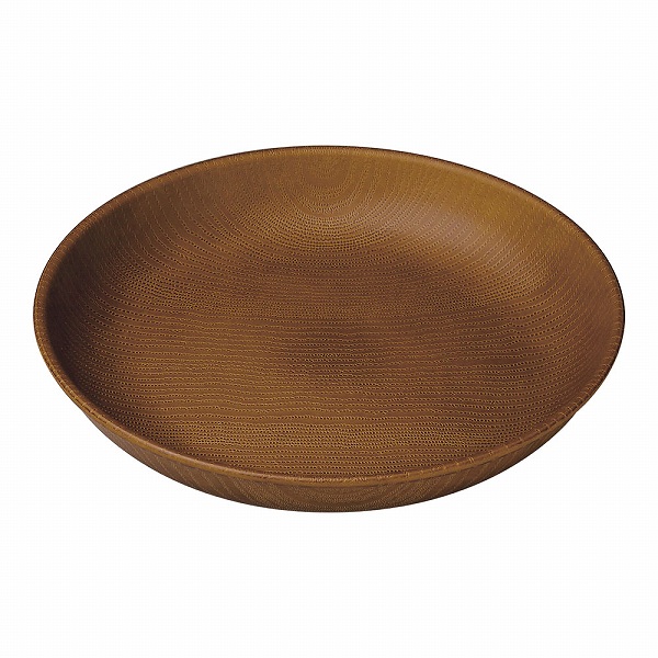�^�J�m�N���G�C�g(Takano Create) ���E���h�v���[�g Wood �u���E�� 21cm RPLM602