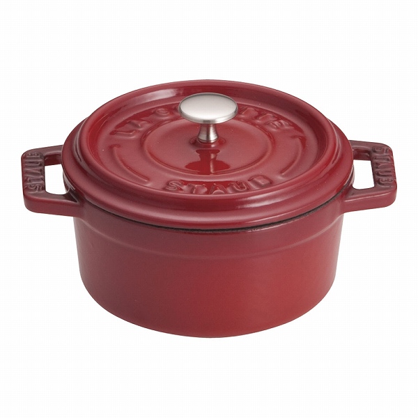 ストウブ(Staub) ピコ・ココット チェリー 10cm ラウンド 鋳鉄 40509-799(RST4742)
