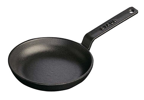 Yahoo! Yahoo!ショッピング(ヤフー ショッピング)ストウブ（Staub） ミニ・フライパン 黒 12cm 鋳鉄 40509-529（RST5401）