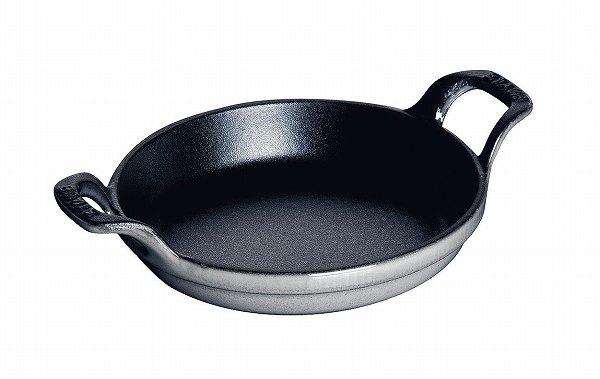 ストウブ(Staub) ミニ・ラウンドディッシュ グレー 12cm 鋳鉄 40509-544(RSTB102)