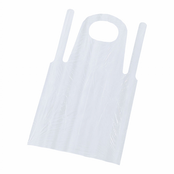 エプロン20 白 M バイオマス 入数：1箱(50枚入) 11344(SEPF004)