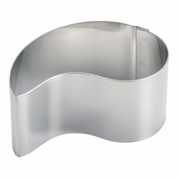 deBUYER(デバイヤー) 18-10ケーキリング コンマ型 3101-08(WDB06)