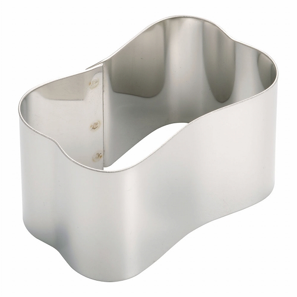 deBUYER(デバイヤー) 18-10ケーキリング 波長方型 3147-07(WDB28)