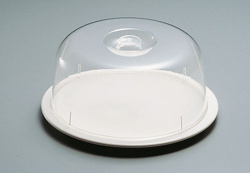 関東プラスチック ケーキカバーセット アイボリー K-210(WKCA4)
