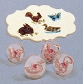 カルピット(Culpitt) 動物エンボス押型セット プラスチック製 入数：1セット(4ピース入) CDE284(WOS06)