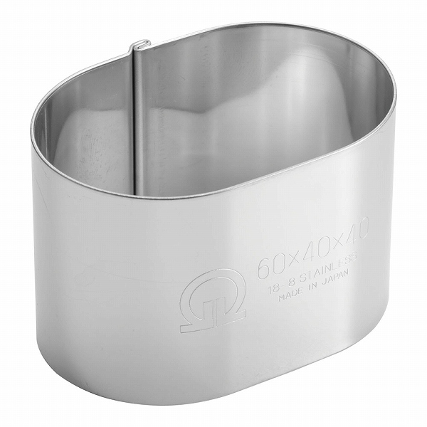 Yahoo! Yahoo!ショッピング(ヤフー ショッピング)18-8 かみ合わせセルクルリング 小判型 60×40×H40mm WSL7003