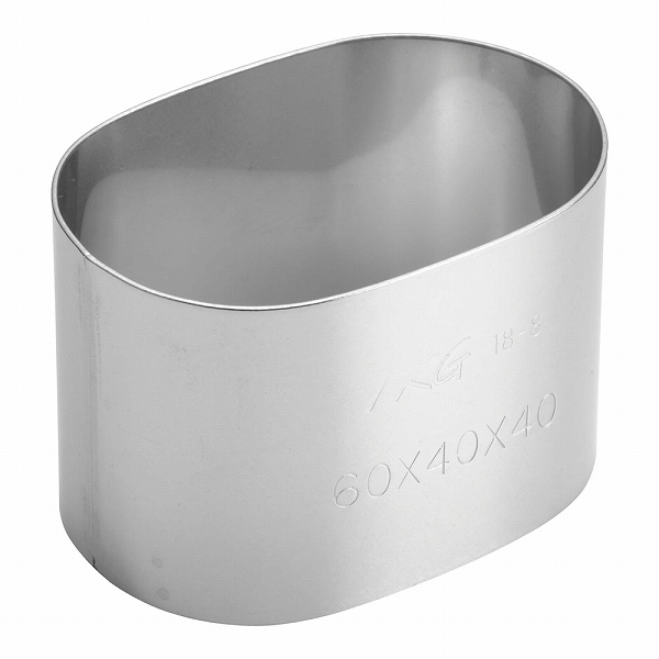 Yahoo! Yahoo!ショッピング(ヤフー ショッピング)18-8 セルクルリング 小判型 60×40×H40mm アルゴン WSLA003