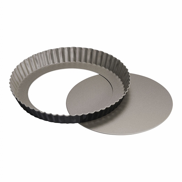 タルト型 ブラックフィギュア 22cm 底取 D-066(WTL67066)