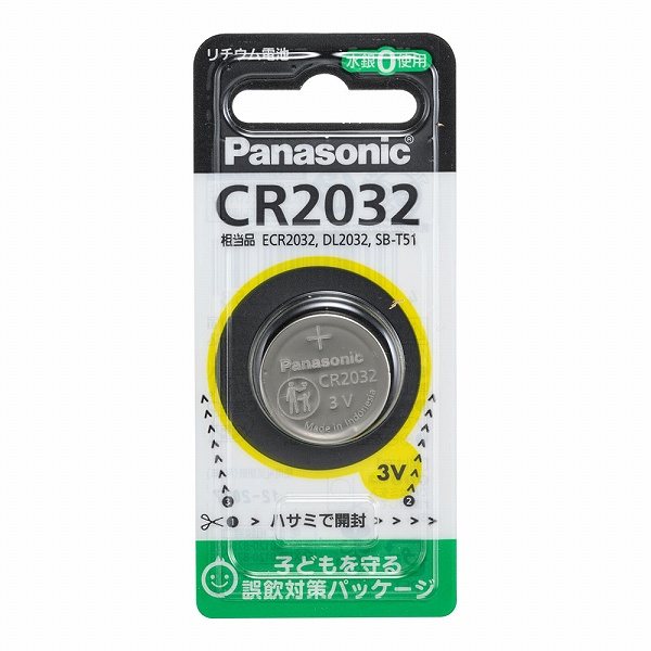 �p�i�\�j�b�N(Panasonic) ���`�E���d�r CR-2032P(XDV2401)