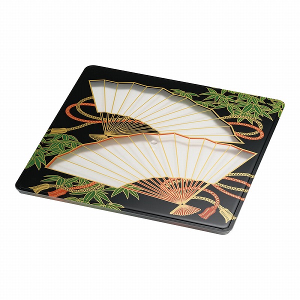 プラ容器 飛鳥 フタ 扇 8寸用 入数：1セット(30枚入) XNS2302